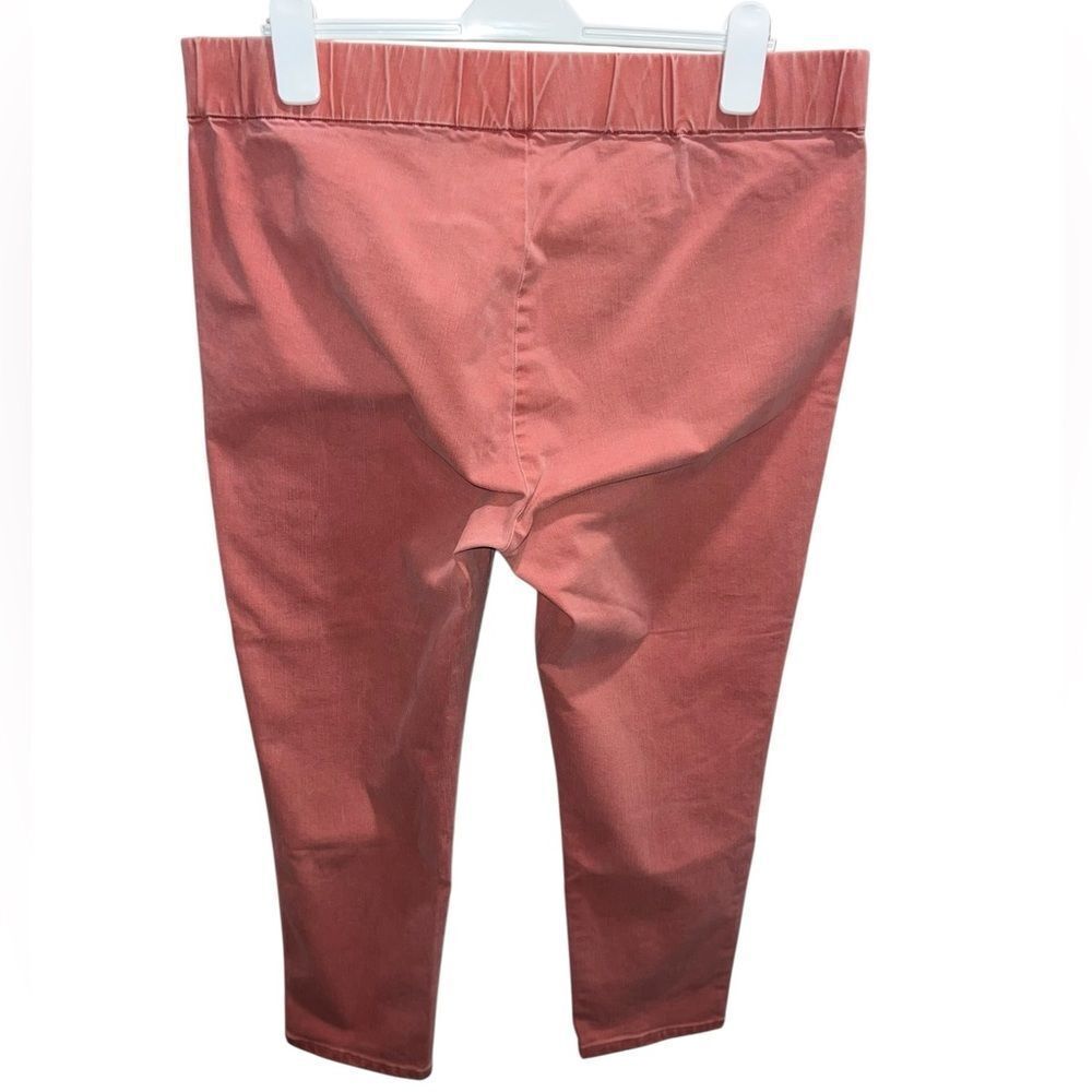 Soft Surroundings PXL Petite Coral Pull On Stretch Pants - Picture 6 of 10